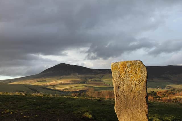 A Pictish standing stone at Rhynie