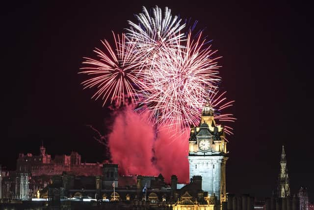 Thousands of people usually gather in Scotland's cities on Bonfire Night to witness the fireworks displays (Shutterstock)