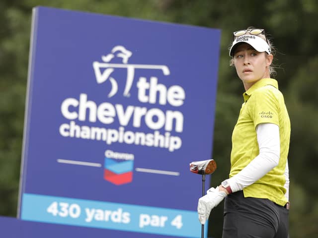 World No 1 Nelly Korda pictured during last year's The Chevron Championship at The Club at Carlton Woods The Woodlands, Texas. Picture: Carmen Mandato/Getty Images.