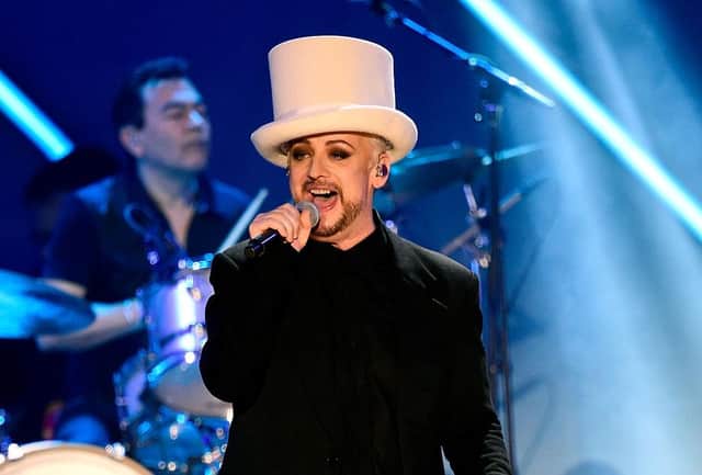 Singer Boy George spent time in prison in 2009.