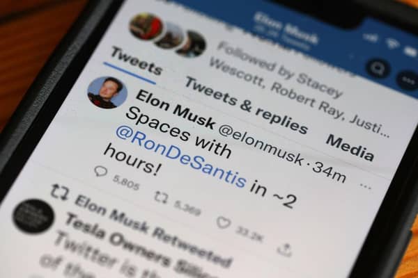 The conversation, on Twitter Spaces, with Elon Musk, was hit by technical problems.