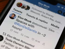 The conversation, on Twitter Spaces, with Elon Musk, was hit by technical problems.