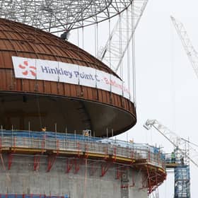 Construction work at the Hinkley Point nuclear power station in the south of England continues - but do we need such a facility in Scotland? (Picture: Adrian Dennis/ AFP via Getty)