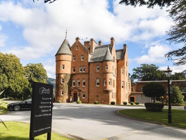 This  B-listed Baronial castle is a picture perfect pink sandstone and looks like something out of a film. It’s home to the three AA rosette restaurant Sandemans, which is named after the original family who owned the building.