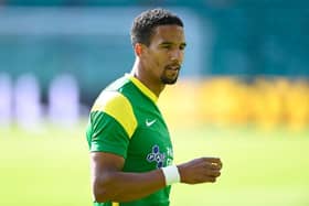Scott Sinclair in action for Preston during the friendly match between Celtic and Preston North End on July 17, 2021. (Photo by Rob Casey / SNS Group)