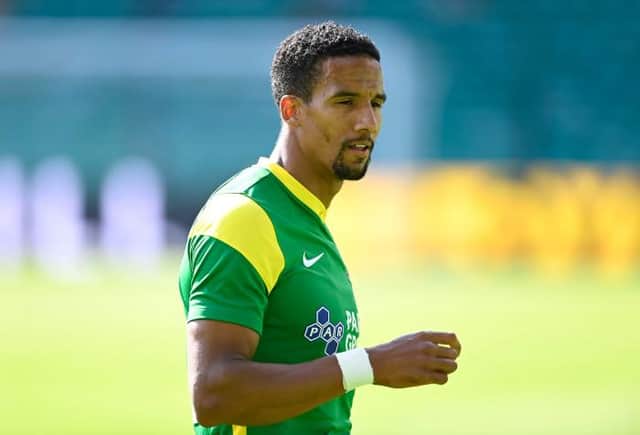 Scott Sinclair in action for Preston during the friendly match between Celtic and Preston North End on July 17, 2021. (Photo by Rob Casey / SNS Group)