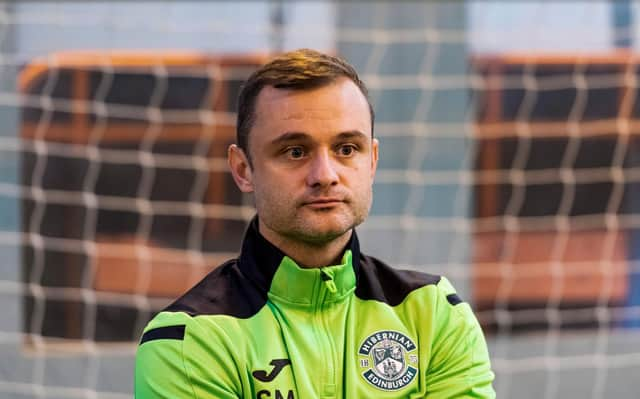 Hibs manager Shaun Maloney.