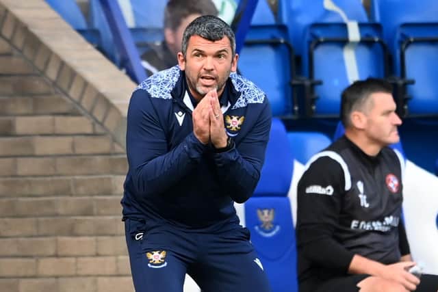 Callum Davidson led St Johnstone to a cup double last season. Picture: SNS