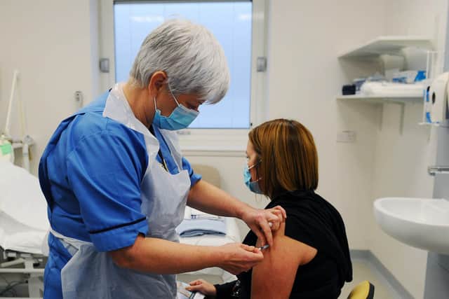 The vaccination programme means the country is, hopefully, through the immediate public health emergency (Picture: Michael Gillen)