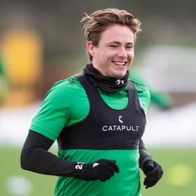 Hibs midfielder Scott Allan's mental fortitude and determination to overcome obstacles should be applauded. Photo by Mark Scates / SNS Group
