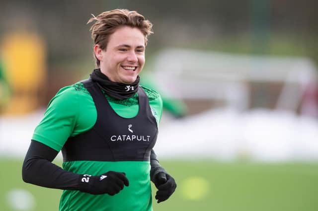 Hibs midfielder Scott Allan's mental fortitude and determination to overcome obstacles should be applauded. Photo by Mark Scates / SNS Group