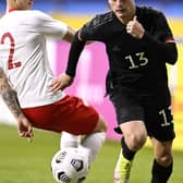 Polish under-21 international Mateusz Zukowski (left) has signed a three-and-a-half year contract with Rangers. (Photo by Adam Nurkiewicz/Getty Images)