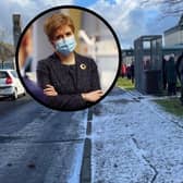 Nicola Sturgeon says system error causing people to queue in the cold for their vaccinations in Fife yesterday was particularly ‘regrettable'.