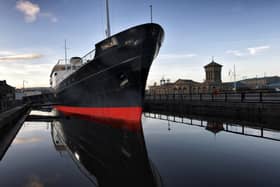 A former support vessel for the Northern Lighthouse Board, the Clyde-built Fingal was repurposed as a luxury floating hotel. Berthed in Leith in 2019, it is this year’s AA Scottish Hotel of the Year. Pic: Fiona Laing