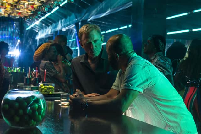 Daniel Craig as James Bond and Jeffrey Wright as Felix Leiter in No Time To Die PIC: Nicola Dove © 2020 DANJAQ, LLC AND MGM. ALL RIGHTS RESERVED.