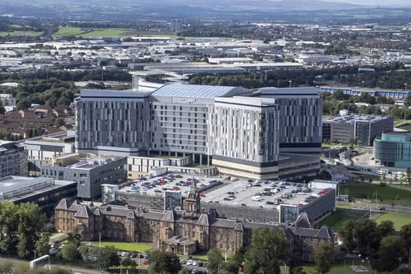 NHS Queen Elizabeth University Hospital, Glasgow. Photo: Jane Barlow/PA Wire