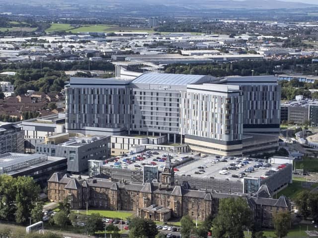 NHS Queen Elizabeth University Hospital, Glasgow. Photo: Jane Barlow/PA Wire