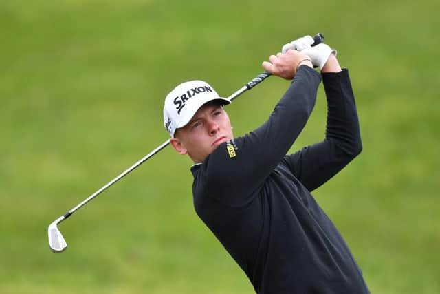 Kieran Cantley pictured in action in last year's Farmfoods Scottish Challenge supported by The R&A at Newmachar. Picture: Mark Runnacles/Getty Images.