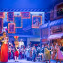 Staggering, stage-filling ac​tivity in Scottish Opera’s La bohème (Picture: Mihaela Bodlovic)