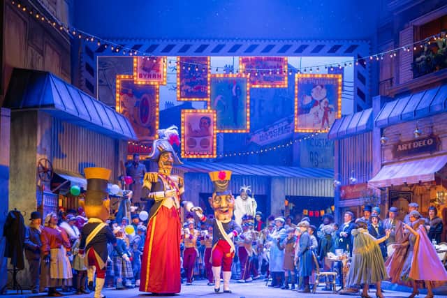 Staggering, stage-filling ac​tivity in Scottish Opera’s La bohème (Picture: Mihaela Bodlovic)
