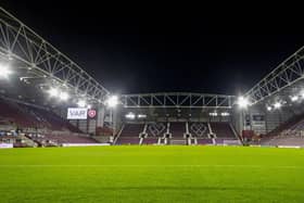 Hearts' Tynecastle Park stadium has been awarded UEFA's highest category. (Photo by Mark Scates / SNS Group)