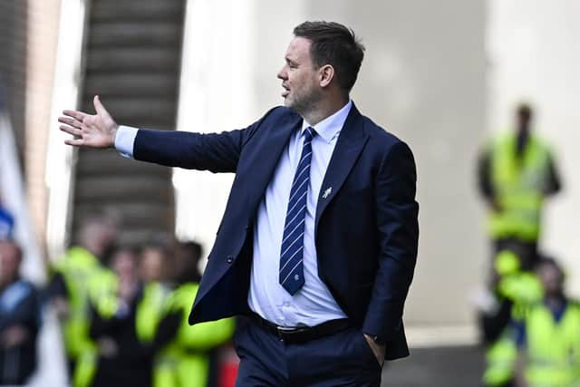 Michael Beale knows the pressure is always on at Rangers.
