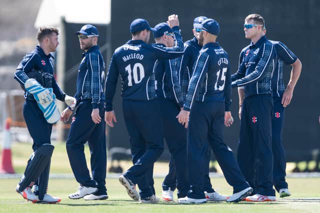 Scotland have three matches coming up against Zimbabwe.