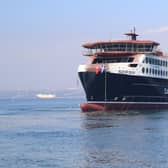 The MV Isle of Islay, a Caledonian Maritime Assets Limited (CMAL) vessel and the first of two vessels to serve the islands of Jura and Islay, taking to the water for the first time on Saturday at Cemre Marin Endustri shipyard in Yalova, Turkey. Picture: CMAL/PA Wire