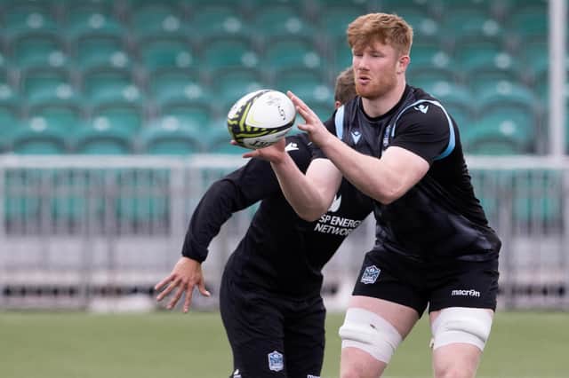 Gregor Brown will start for Glasgow Warriors against Leinster in Dublin. (Photo by Alan Harvey / SNS Group)