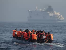 Despite the focus on stopping small boats crossing the Channel, legal migration to the UK is at record levels, but most new arrivals choose to live in England (Picture: Dan Kitwood/Getty Images)