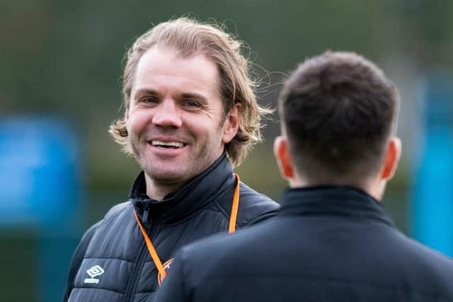 Robbie Neilson says Hearts will play on the front foot against Rangers at Ibrox.  (Photo by Mark Scates / SNS Group)