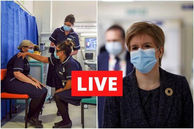 The latest updates on Covid-19 in Scotland.