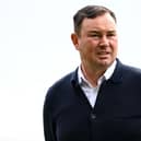 Morecambe manager Derek Adams. Photo: Gareth Copley/Getty Images