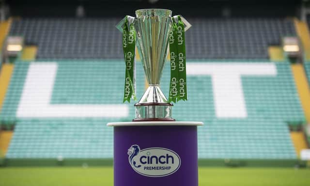 The 12 Scottish Premiership clubs will be looking to lift this trophy come May - however it will likely be down to two. (Photo by Craig Foy / SNS Group)