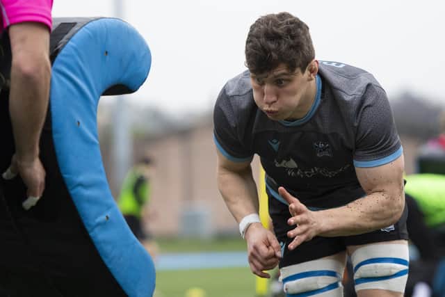 Rory Darge makes his Glasgow Warriors return in South Africa on Saturday. (Photo by Ross MacDonald / SNS Group)