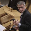 Business minister Ivan McKee during a Ministerial update on the Dalzell Historical Industrial sale at the Scottish Parliament in December last year.
