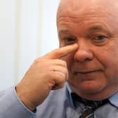 Peter McMahon from the Scottish members of the Covid-19 Bereaved Families for Justice group during a press conference at the Leonardo Hotel, Edinburgh, after they met Lord Brailsford, the new chair of the Scottish Covid-19 public inquiry. Picture: Andrew Milligan/PA Wire