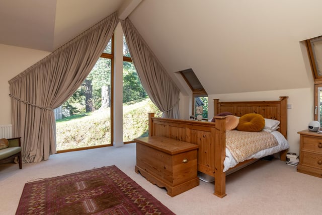 Exterior: The property’s grounds extend to just under two acres, sat in an elevated position, and comprise a mixture of lawns and woodlands.
Contact: Galbraith