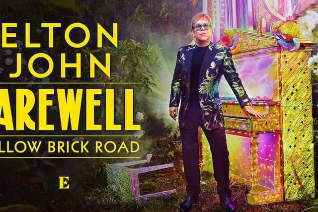 Sir Elton John will now visit Scotland in 2021.