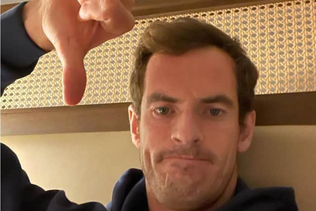 Andy Murray has launched an appeal over the stolen wedding ring.