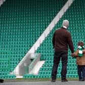 Aidan Smith took his four-year-old son Archie to his first football game when they attended the Edinburgh derby between Hibs and Hearts at Easter Road on January 2, 2012.