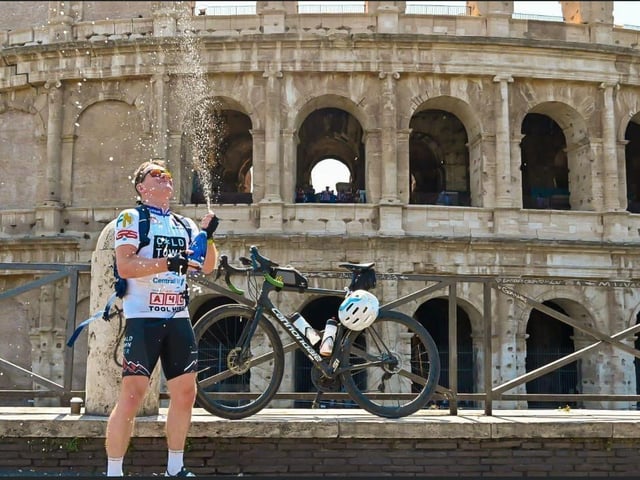The 56-year-old, former Head of Counter Terrorism and Covert Specialist, has been raising cash for good causes for the past 26 years - last year he completed a 1,400-mile solo trip from Stirling Castle to the Colosseum in Rome, also for the Eilidh Brown Respite Home
