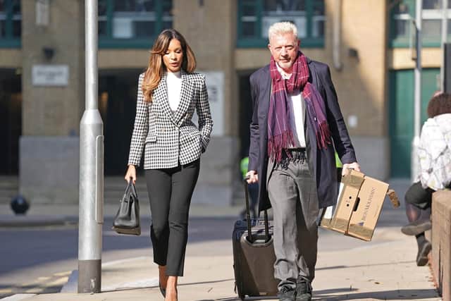 Boris Becker arrives at Southwark Crown Court as he goes on trial over charges relating to his bankruptcy. Picture: Kirsty O'Connor/PA Wire