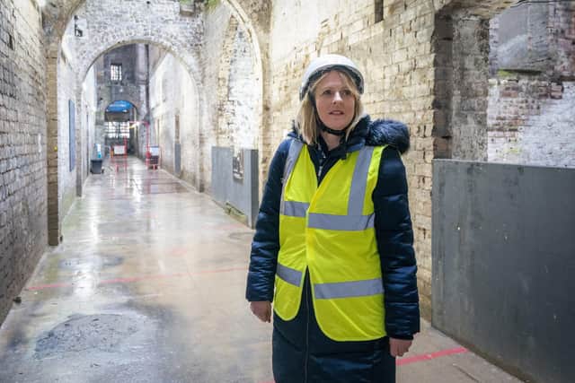 Director of states Eleanor Magennis inside Glasgow School of Art's Mackintosh Building. Picture: Jane Barlow/PA Wire