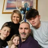 Tekin Esmer lives in Melrose with his wife, Rosalind and children Macauley, 19, Destan, 10 and Damla, 7.