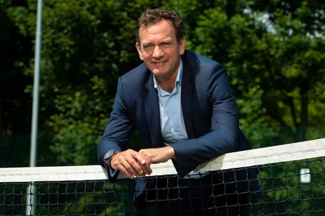Tennis Scotland chief executive Blane Dodds has been encouraged by the increase in playing numbers.