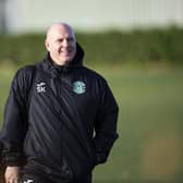Hibs Academy Director Steve Kean during a training sesssion. Photo by Paul Devlin / SNS Group