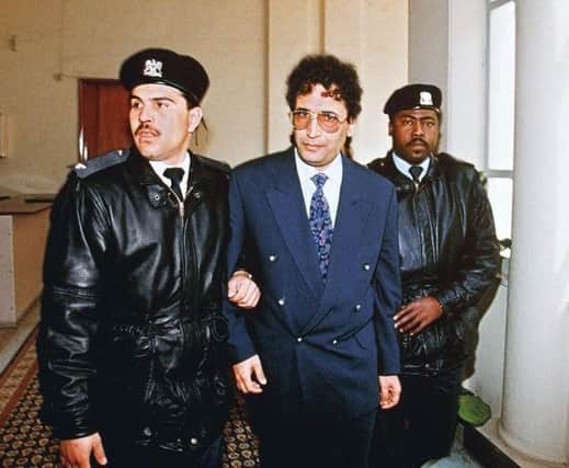 The former Libyan intelligence officer was found guilty of mass murder in 2001 and jailed for life with a minimum term of 27 years.