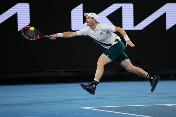 Andy Murray's powers of retrieval were displayed once again at the Australian Open.