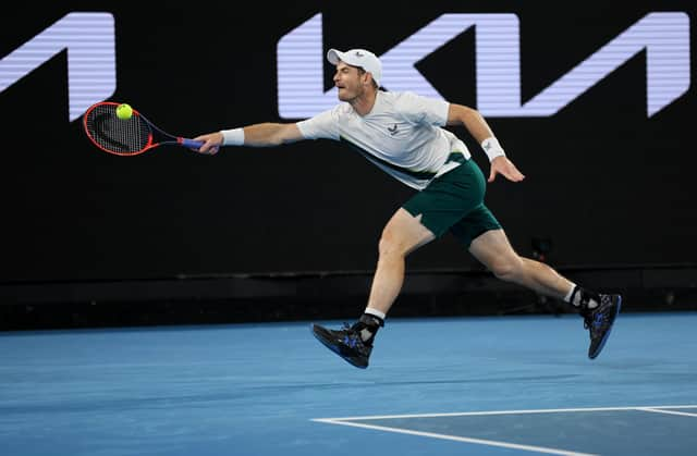 Andy Murray's powers of retrieval were displayed once again at the Australian Open.